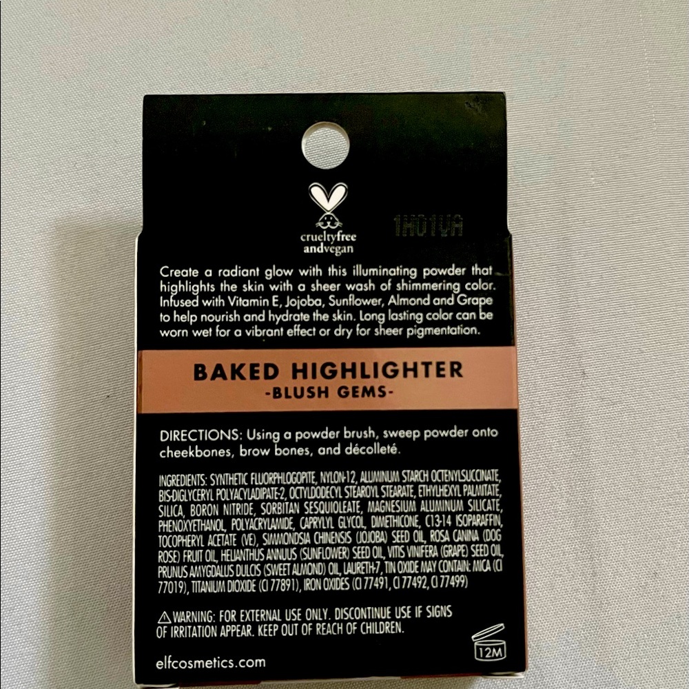e.l.f. baked highlighter blush gems